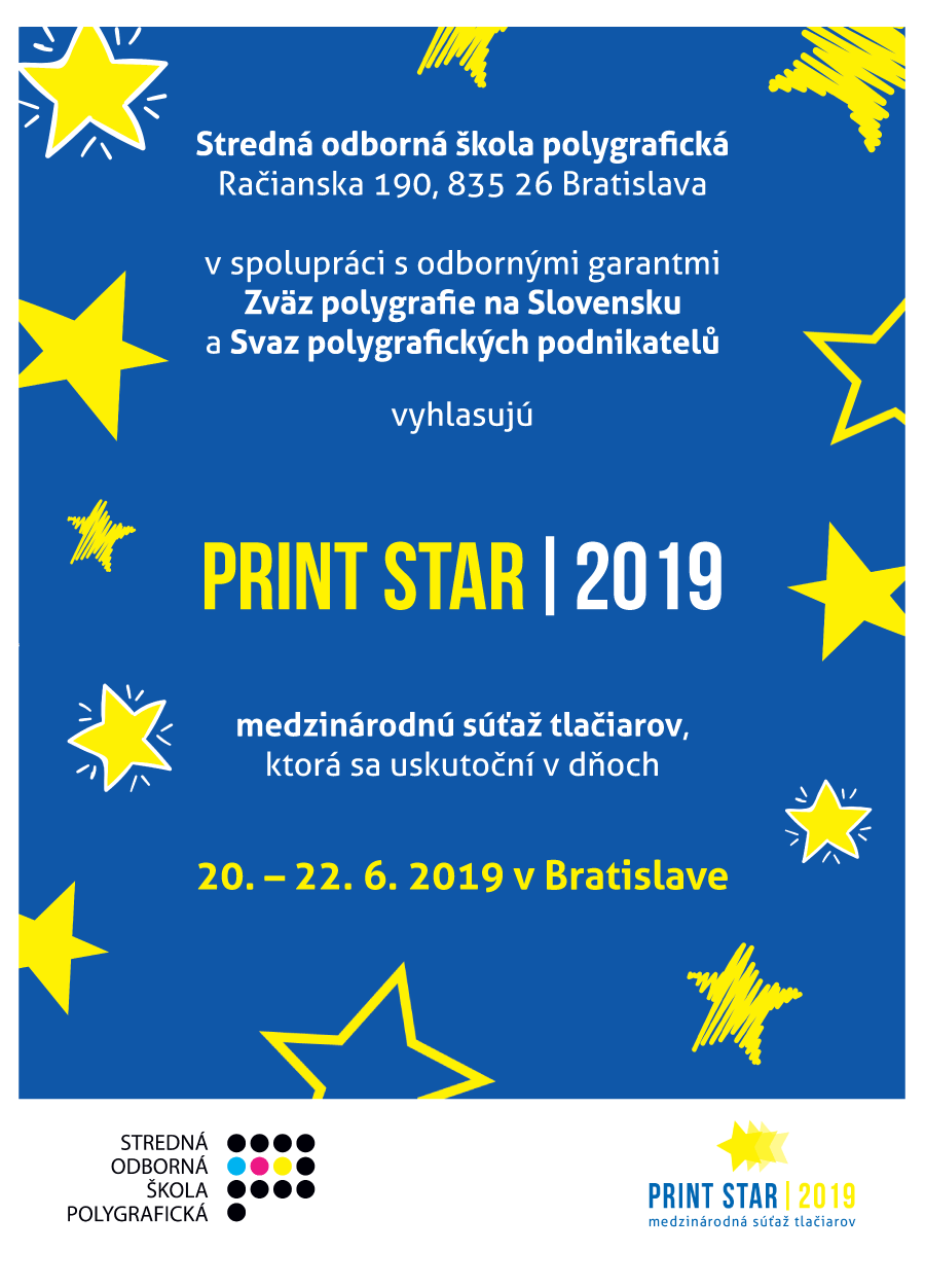 Print Star 2019 Stredna Odborna Skola Polygraficka